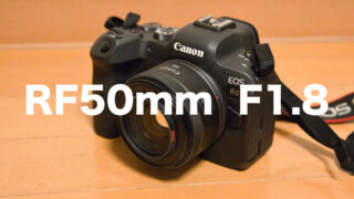 Canon RF50mm F1.8 STM レビュー!作例も紹介